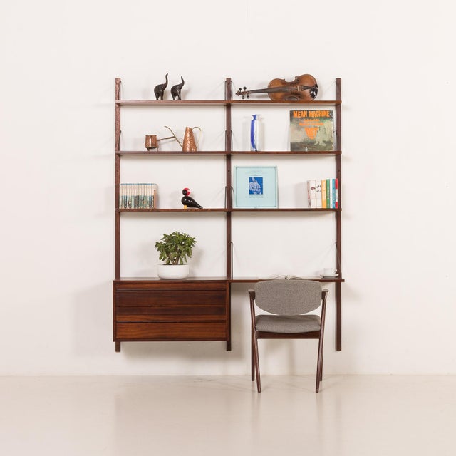Shelving Unit with Desk by Poul Cadovius for Cado, 1960s For Sale - Image 15 of 15