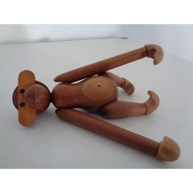 Wood Teak Monkeys by Kay Bojesen, 1950s, Set of 2 For Sale - Image 7 of 18