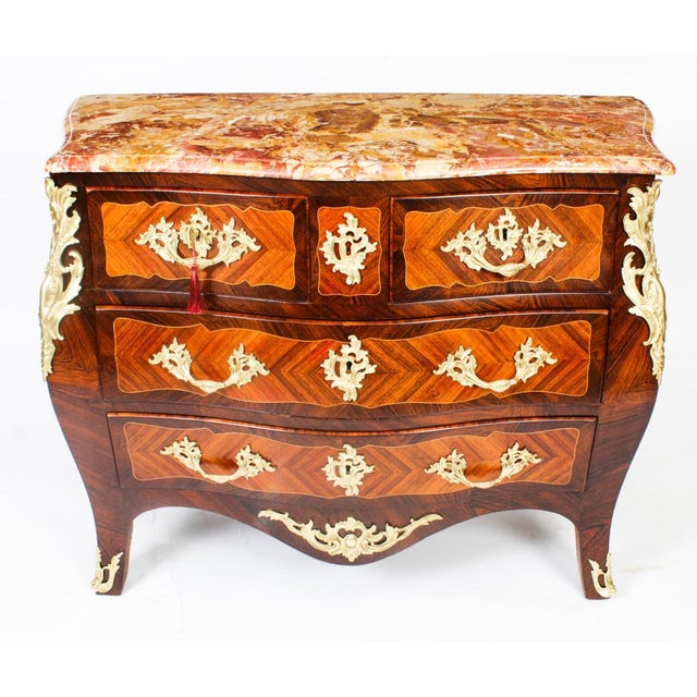 French Louis XVI Marquetry Chest of Drawers, 18th Century For Sale - Image 10 of 18