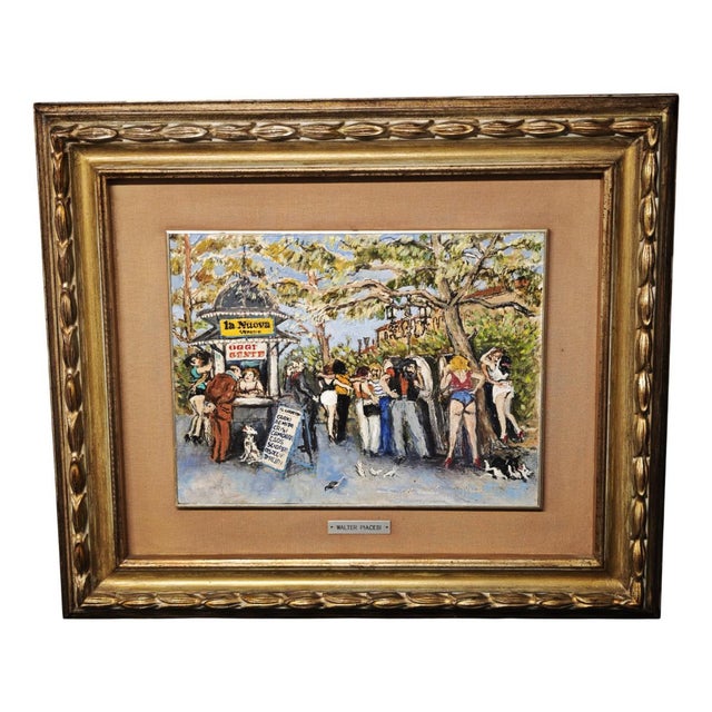 Walter Piacesi, Latest News, 2002, Oil on Board For Sale - Image 17 of 17