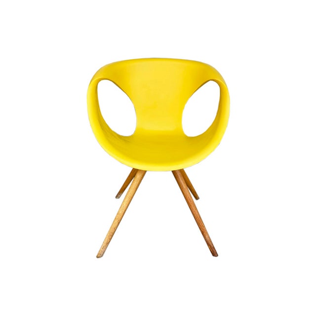 An "Up" chair designed by the German designer Martin Ballendat (born 1958) for Tonon. Made in Italy, this chair has a...