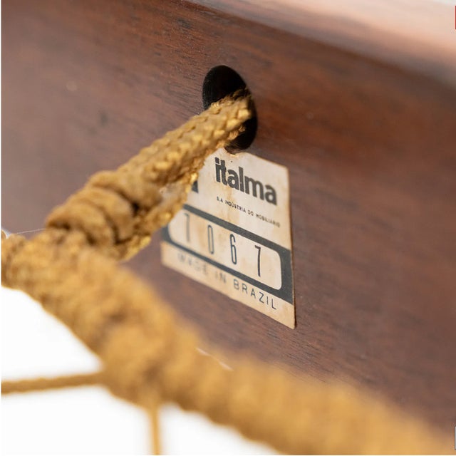 Jean Gillon - Rosewood Amazonas Ottoman for Italma, Brazil, 1970s For Sale In Palm Springs - Image 6 of 6