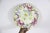 Early 20th Century Maling Ware Majolica Peony Rose Butterfly Charger Plate 11". 6507 For Sale - Image 5 of 9