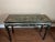 Vintage Chinese Console Table Black Lacquer Chinoiserie Gilt Hand Painted C1950 For Sale - Image 14 of 18