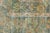 Textile Antique Mahal Wool Area Rug With Muted Sage Green & Terracotta Palette For Sale - Image 7 of 11