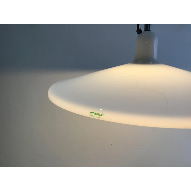 Silver Vintage Ceiling Lamp from Guzzini For Sale - Image 8 of 9