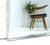 c1960s Large 37x61 Rectangle Solid Aluminum Frame Mid Century Modern Wall Mirror For Sale - Image 11 of 14