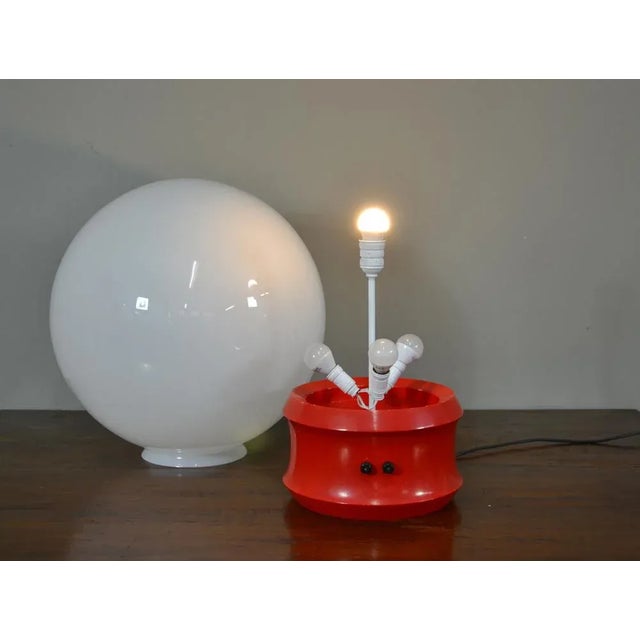 Sfera Gigante Table or Floor Lamp by Elio Martinelli for Martinelli Luce, 1960s For Sale - Image 6 of 9