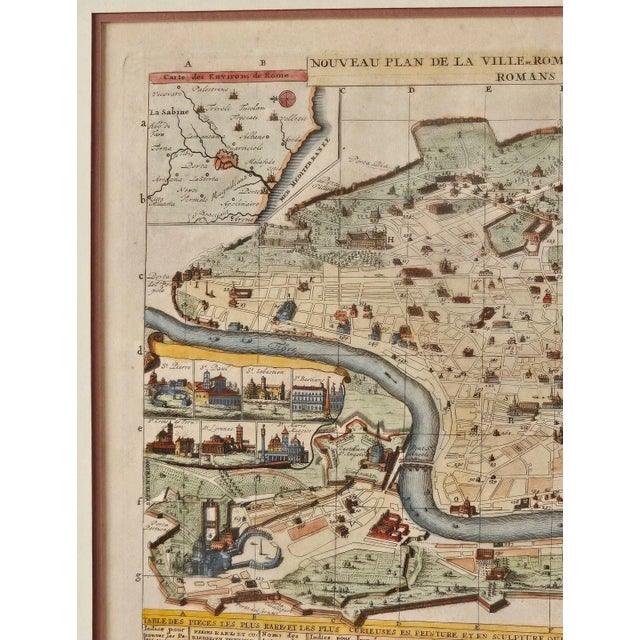 Early 18th Century Plan of Rome From "Atlas Historique", France, 1718 For Sale - Image 5 of 8