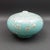 John Richard Powder Blue Mother Of Pearl Porcelain Vessel Vase. Measures approximately 8 1/2" diameter, 6" high.
