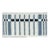 Sample - Schumacher Carmo Tape Medium in Indigo For Sale