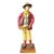 19th Century Neapolitan Crèche Figure of a Young Man wearing a hat and carrying a basket, dressed in traditional Italian...