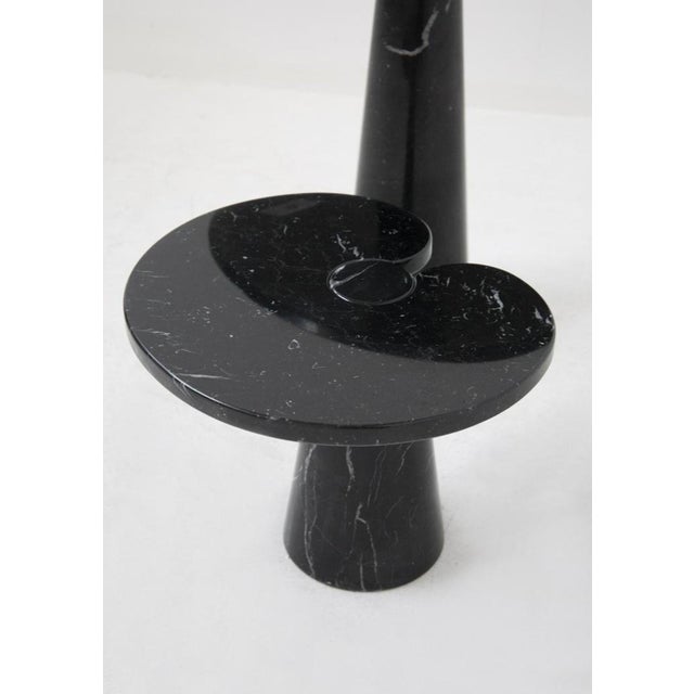 Angelo Mangiarotti Black Marble Eros Coffee Tables by Angelo Mangiarotti for Skipper, 1980s, Set of 2 For Sale - Image 4 of 10
