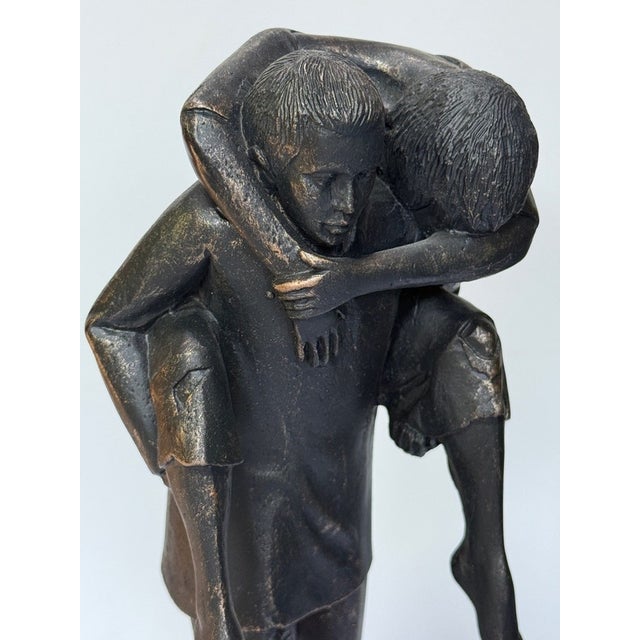 Aimé-Jules Dalou (French 1838-1902) attributed sculpture. The piece is impressed with an oval Paris Foundry stamp on the...