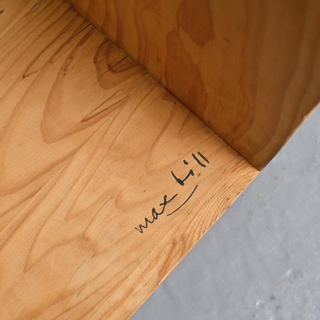 Ulm Stool from Max Bill, 1992 For Sale - Image 12 of 13