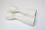 Petite Danish Modern White Candlesticks For Sale - Image 4 of 13