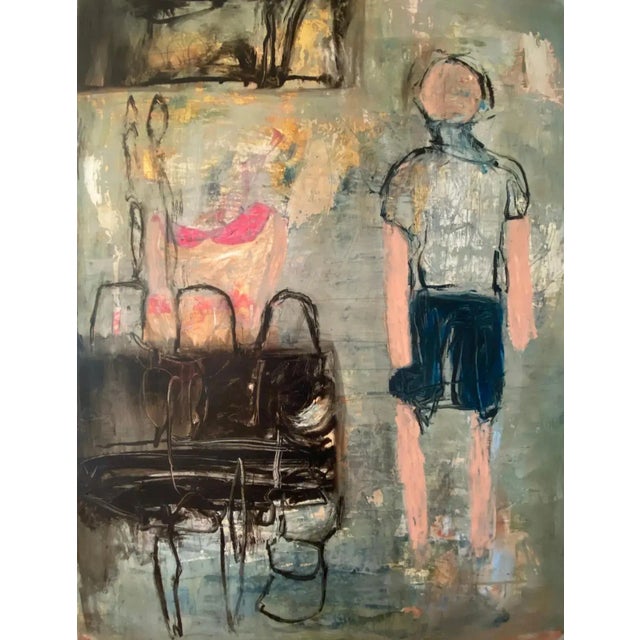 Textile Lisa Lightman, Before the Beginning, 2008 For Sale - Image 7 of 8