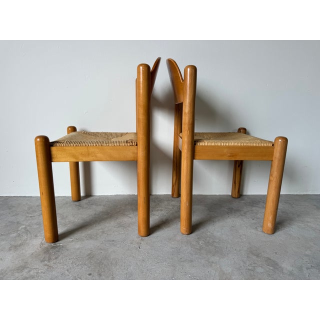 Pair of Italian Postmodern “Padova” Dining Chairs After Hank Lowenstein For Sale - Image 9 of 16