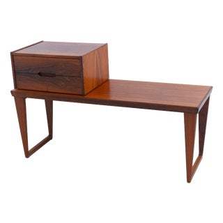 Rosewood Bench Set by Kai Kristiansen for Aksel Kjersgaard, 1960s For Sale