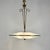 Mid-Century Modern Italian UFO Pendant Light by Pietro Chiesa for Fontana Arte, 1950s For Sale - Image 3 of 8