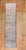 A mid-20th worn century Turkish Deco runner with an all-over repetitive diamond motif throughout. Measures: 2'3'' x 10'5''.