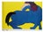 Walasse Ting, Blue Horse, Print For Sale