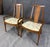 Mid-Century Modern Pair of Mid-Century Modern Walnut Cane-Back Arm Chairs For Sale - Image 3 of 13