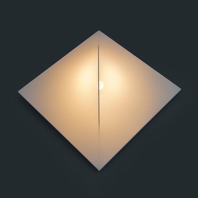 Square Saori Wall Lamp by Kazuhide Takahama for Sirrah, 1970s For Sale - Image 10 of 17