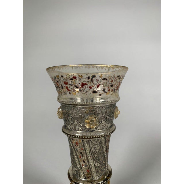 Glass Émile Gallé (1846-1904) Art Nouveau Chalice For Sale - Image 7 of 12