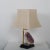 Belgian Amethyst Table Lamp, 1970s For Sale - Image 3 of 13