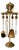 Vintage French Brass Fireplace Tools, Set of 5 For Sale