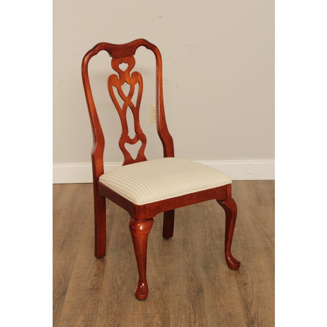 Pennsylvania House Queen Anne Style Cherry Dining Chairs Set of 6