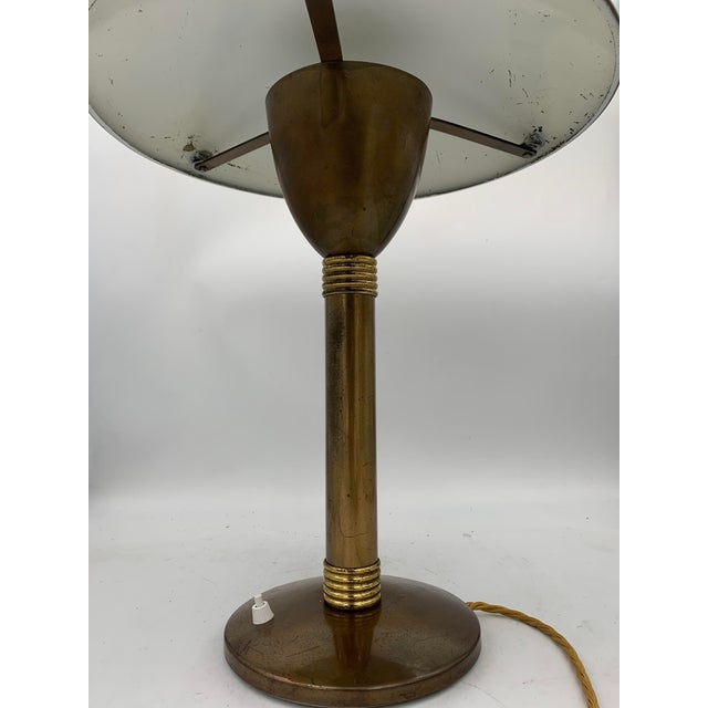 Brass Table Lamp from Sciolari, 1940s For Sale - Image 4 of 6