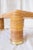 Bamboo and Brass Coffee Table with Ivory-Colored Top, 1970s For Sale - Image 3 of 5