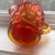 LE Smith Moon and Stars Amberina Creamer