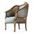 "Marseille" is an antique french occasional chair that has been completely stripped down to the bare bones and built back...