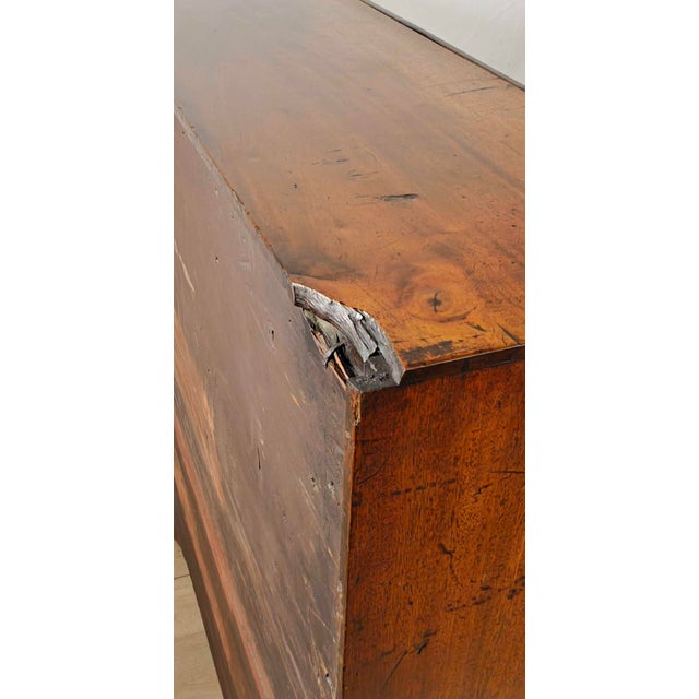 Georgian Secretaire in Oak, 1800 For Sale - Image 17 of 18