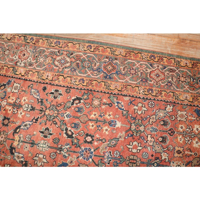 Antique Zabihi Collection Persian Mahal Rug - 6'9" x 10'1" For Sale In New York - Image 6 of 11