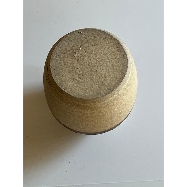 Beautiful handmade and painted tan and brown potter vase. This earthy piece is perfect for any room in your home. My shop...