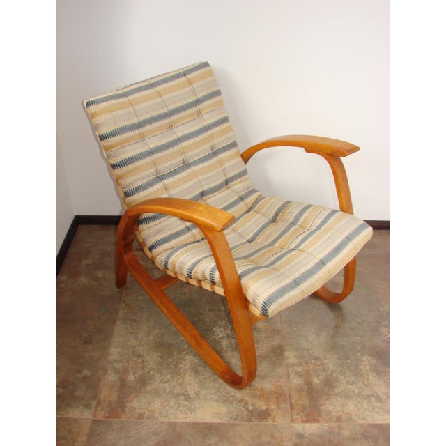 Modern Modernism Armchair by Jan Vaněk for Závody Projekt, 1930s For Sale - Image 3 of 15