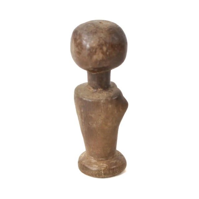African Early 20th Century Azande Miniature Figure For Sale - Image 3 of 8