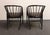 Wood Vintage Pair Swedish Ebonized Beechwood Sunfeather Lounge Chairs by Sonna Rosen For Sale - Image 7 of 18