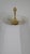 1970s Hollywood Regency Brass Table Lamp with Fabric Shade from Unbekannt, 1970s For Sale - Image 5 of 11