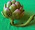 Bright Green Katherine Houston Porcelain Artichoke For Sale - Image 8 of 9