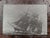 Vintage Etched Maritime Ship Art in Charactered Woodworm Wooden Frame For Sale In Washington DC - Image 6 of 6