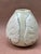 Arts & Crafts Hampshire Experimental White / Black Art Pottery Vase For Sale - Image 4 of 7