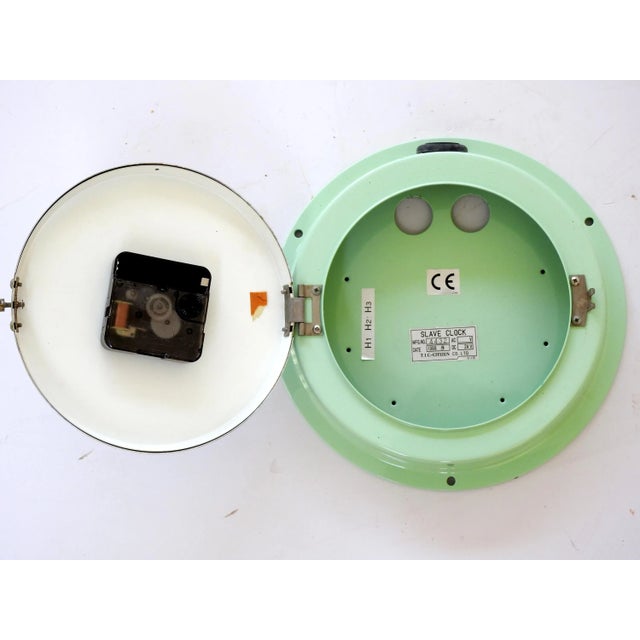 Aqua Marine Citizen Ship's Wall Decor Clock Japan For Sale - Image 4 of 6