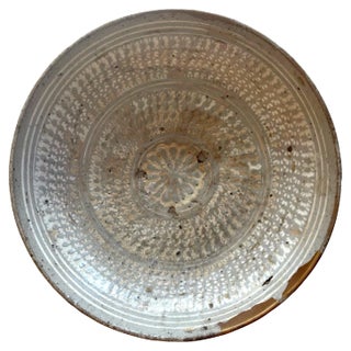 Antique Korean Ceramic Buncheong Bowl Joseon Dynasty For Sale