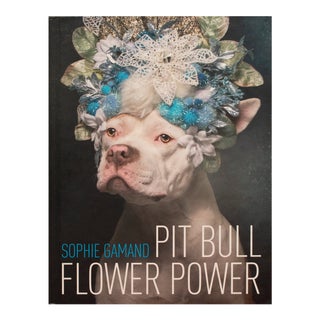Pit Bull Flower Power by Sophie Gamand (2018), Coffee Table Art Photography Book For Sale