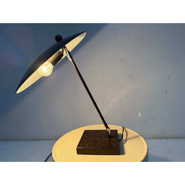 Postmodern Queens Gallery Adjustable Table Lamp, 1980s For Sale - Image 6 of 8